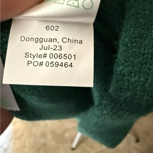 Lilly Pulitzer Women's Sevie Evergreen Sweater XL NWT $138 - Picture 7 of 8